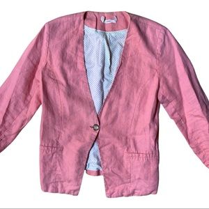 Gibson Linen Blazer Sz Large